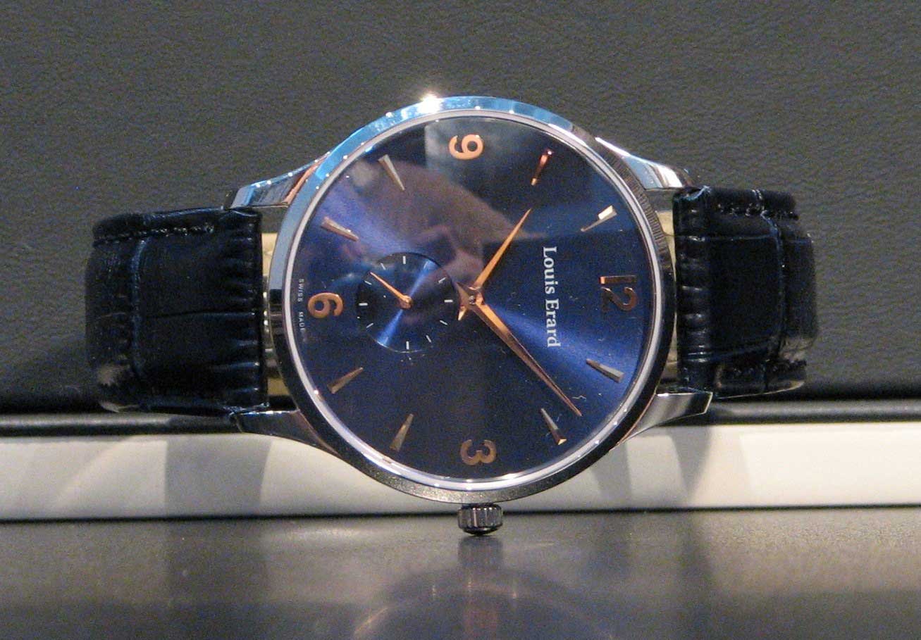 Louis Erard 1931 Small Seconds Collection - Blue